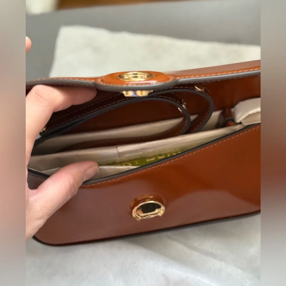 Tory Burch Brown Crossbody Bag - Picture 5 of 5